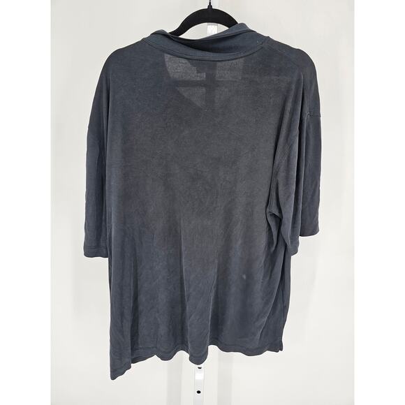 Croft & Barrow Mens Sz XL Short Sleeve Classic Polo Shirt Slate - Picture 3 of 3